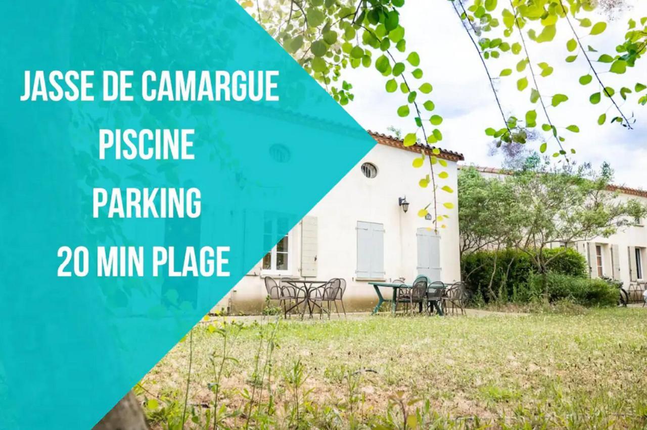 Jasse Camarguaise 535 - Piscine Clim Parking Famille - Top Pros Servicesconciergerie Villa Gallargues-le-Montueux Eksteriør billede